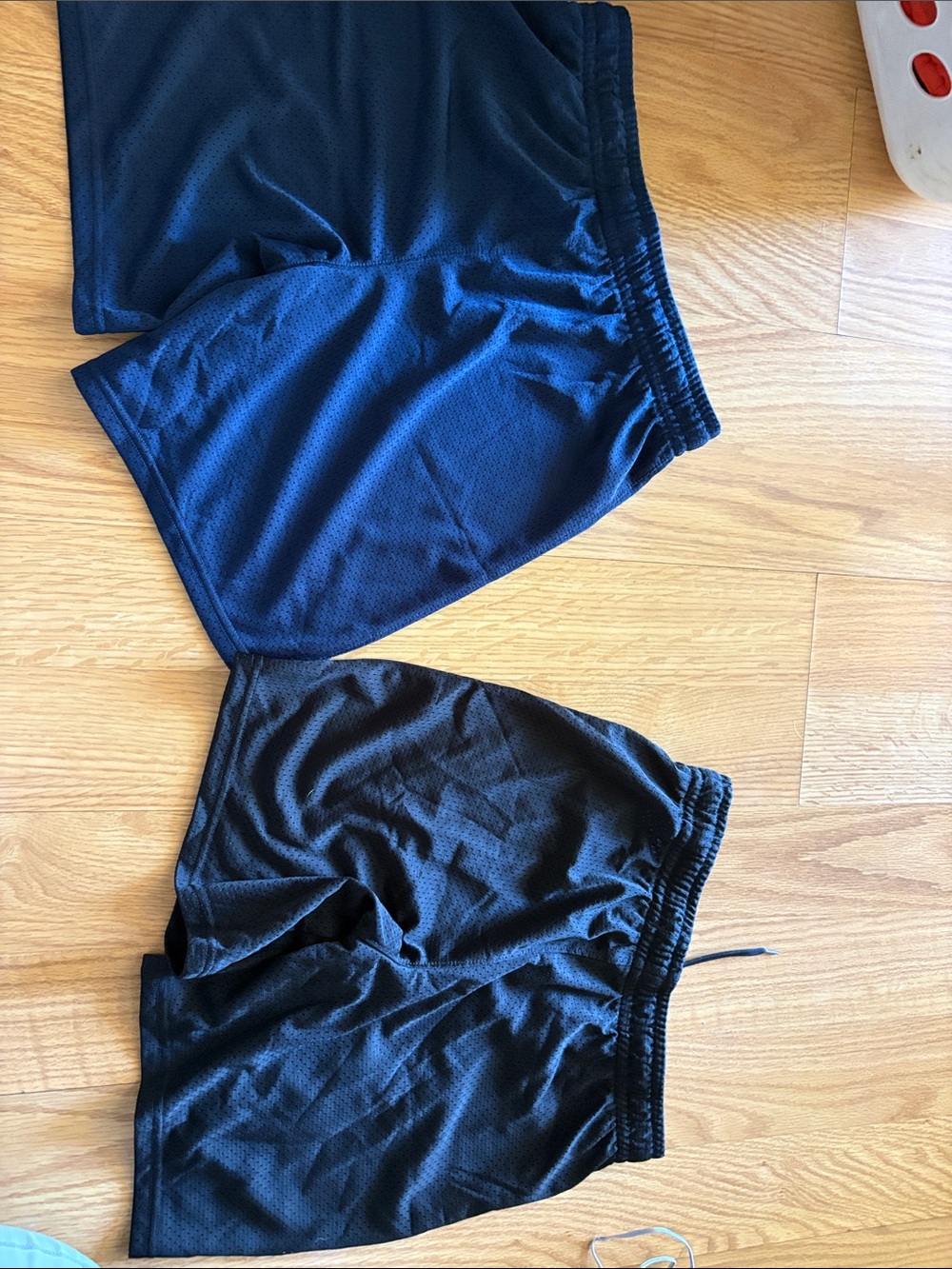Xersion Boy’s Mesh Athletic Shorts - Blue & Black Pack 10-12 Husky